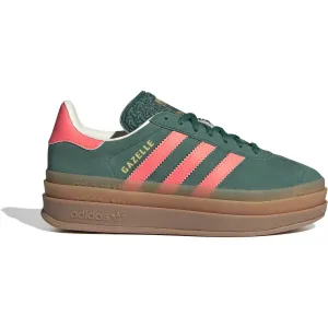 adidas Originals Collegiate Green/Signal Coral/Cream White Gazelle Bold J Sneakers Adidas Mtb Bike Shoes