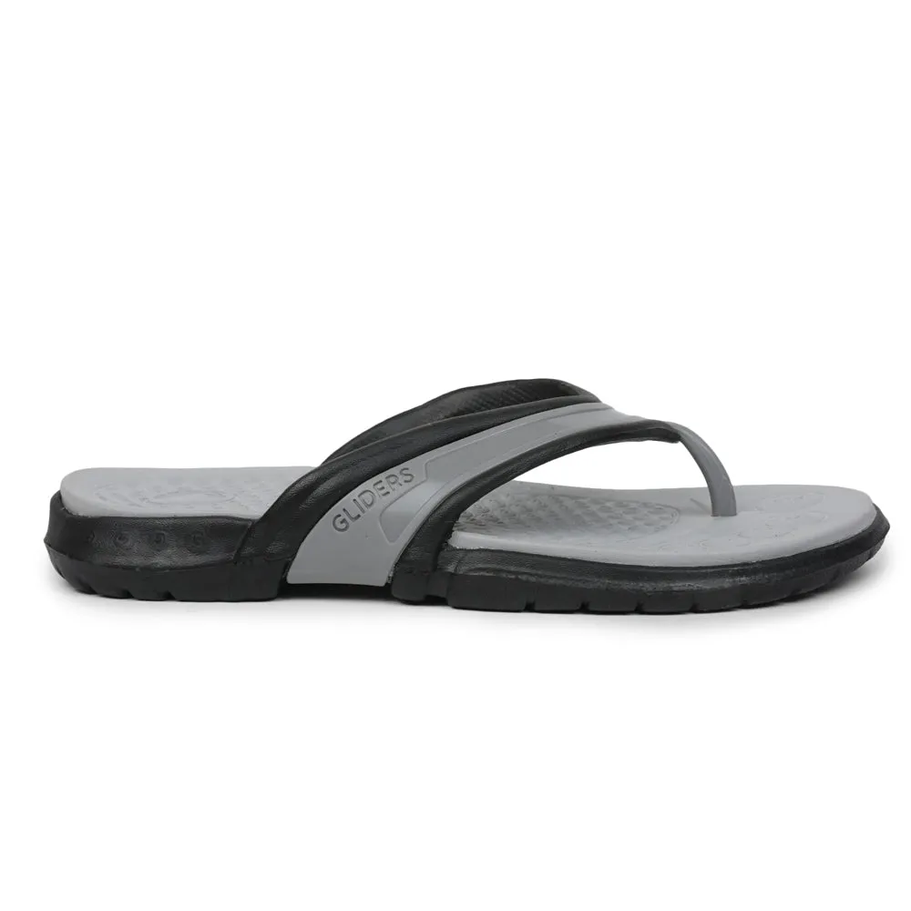 Gliders Casual Grey Flip Flop For Men GOOGLE  By Liberty Barefoot Shoes Sandals