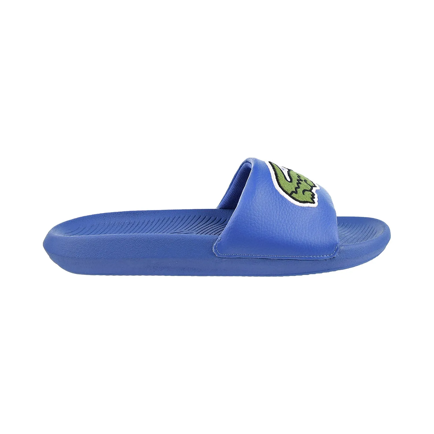 Grateful Slippers Lacoste Croco Slide 0922 2 CMA Men's Slides Blue/Green