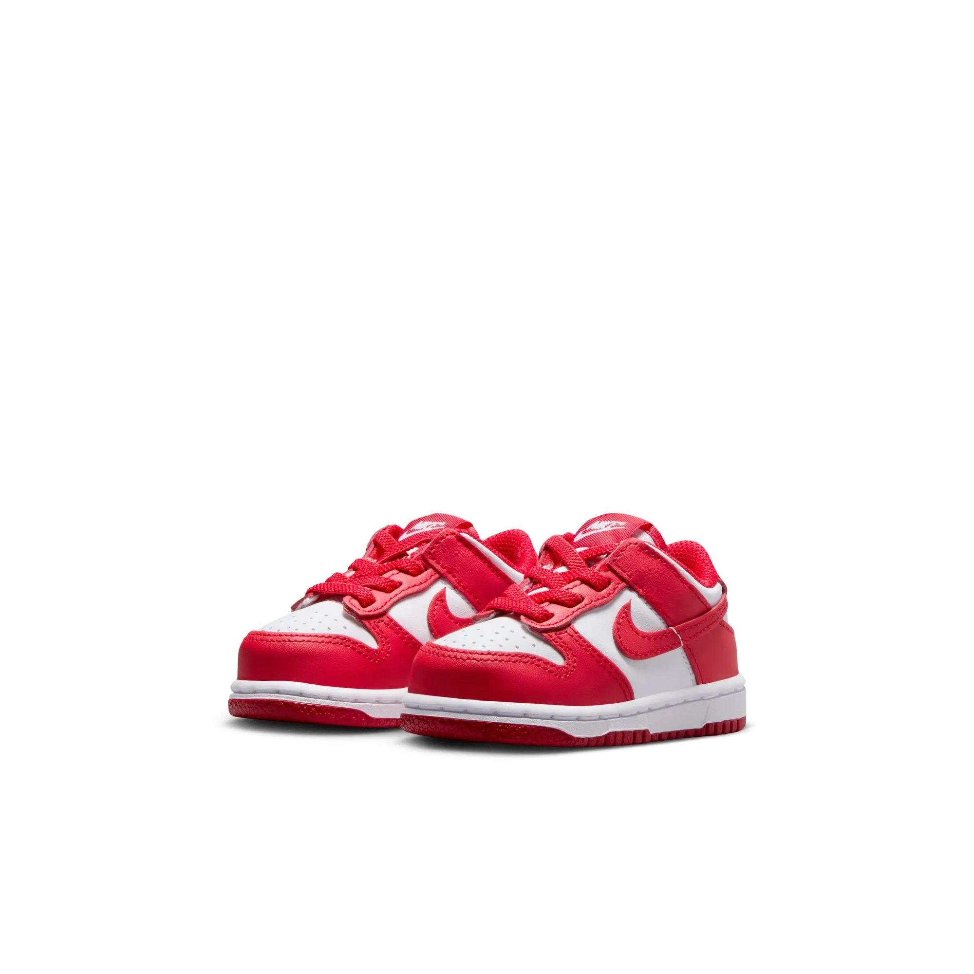 KIDS NIKE DUNK LOW TDE (WHITE/UNIVERSITY RED) Asics High Arch Support Shoes