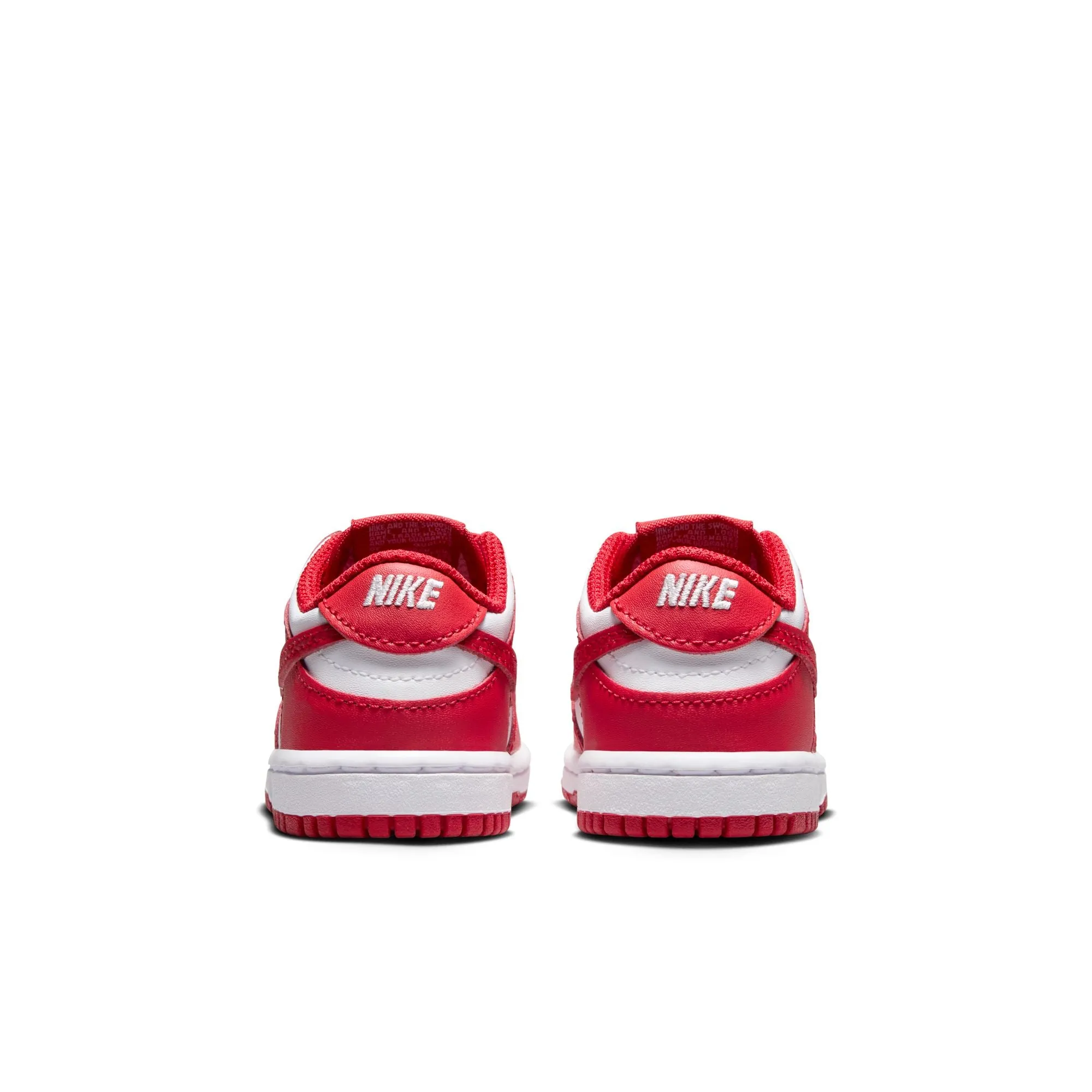 KIDS NIKE DUNK LOW TDE (WHITE/UNIVERSITY RED) Asics Running Shoes Company