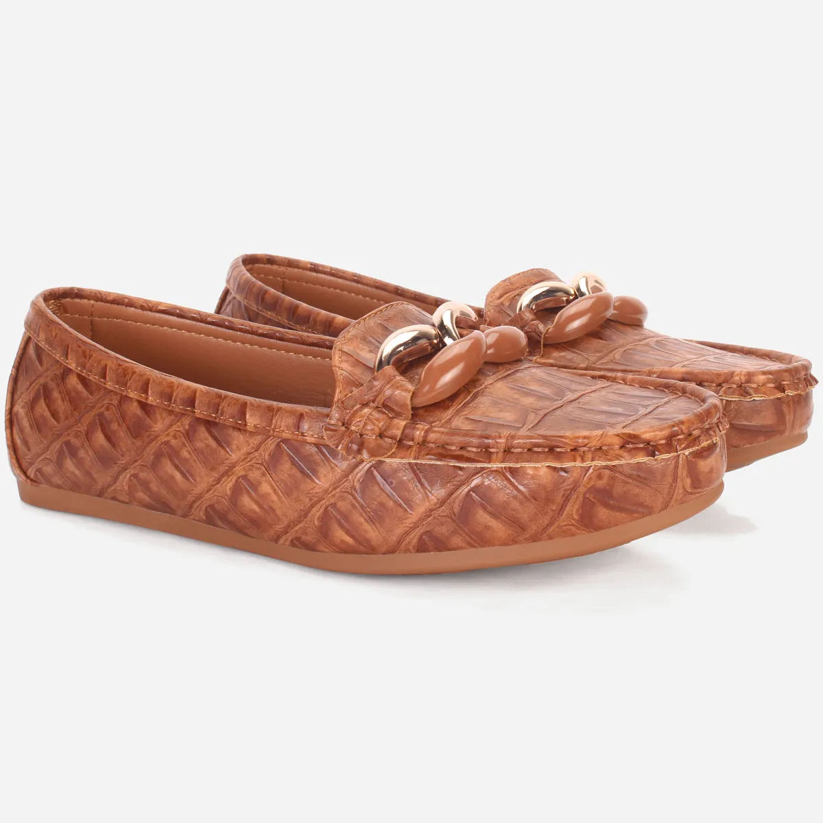 Emergency Flats Shoes Womens "TRACEY" Flat Comfy Slide In Moccasins