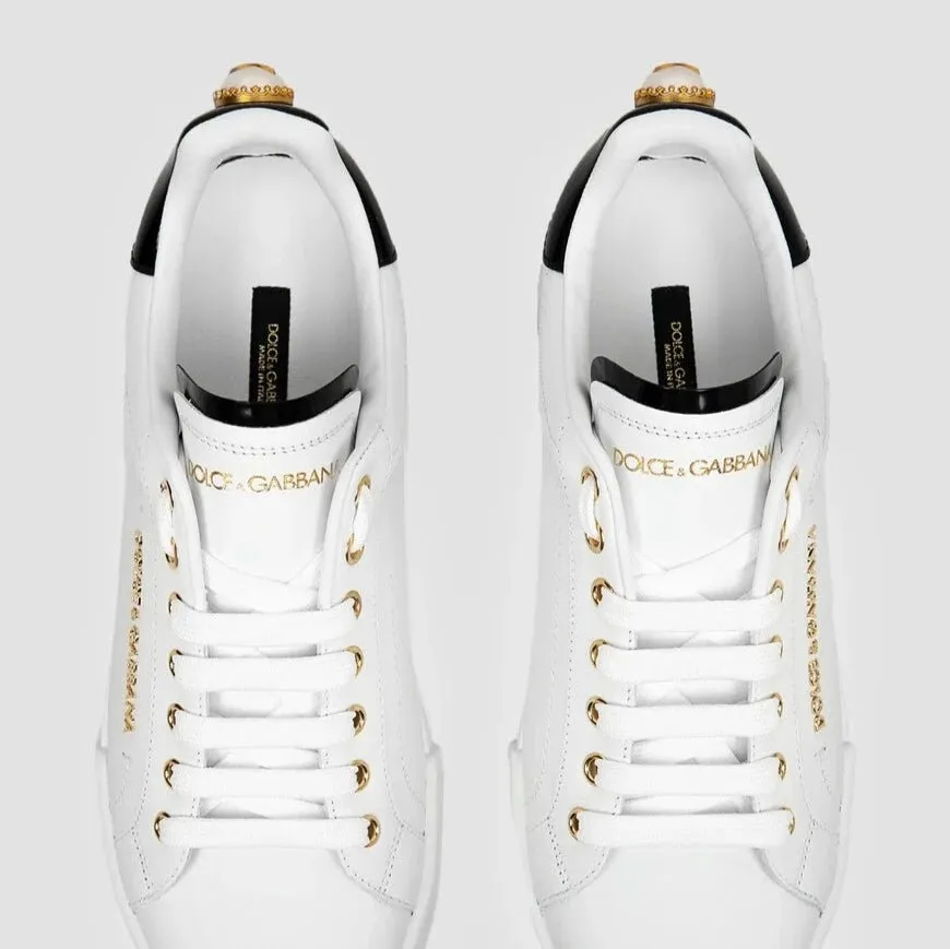 Dolce & Gabbana Portofino Leather Low-Top Sneakers Veja Recife Sneakers