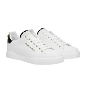 Dolce & Gabbana Portofino Leather Low-Top Sneakers Frankie Sneakers