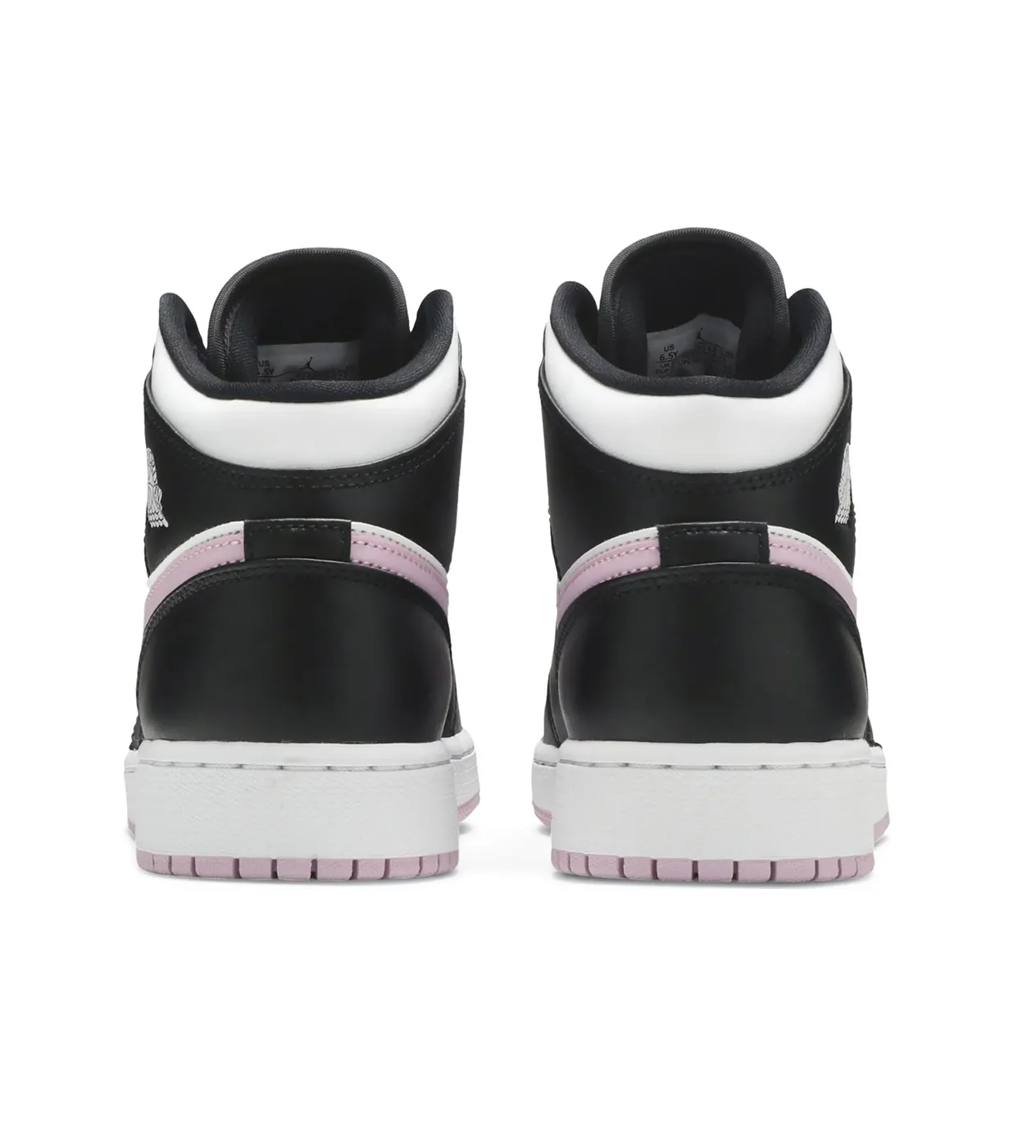 Jordan 1 Mid 'Arctic Pink' Asics Shoes For Gym Training