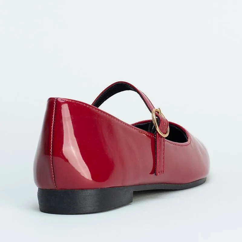 Mary Jane Pump _ 161126 Signature Flat Shoes