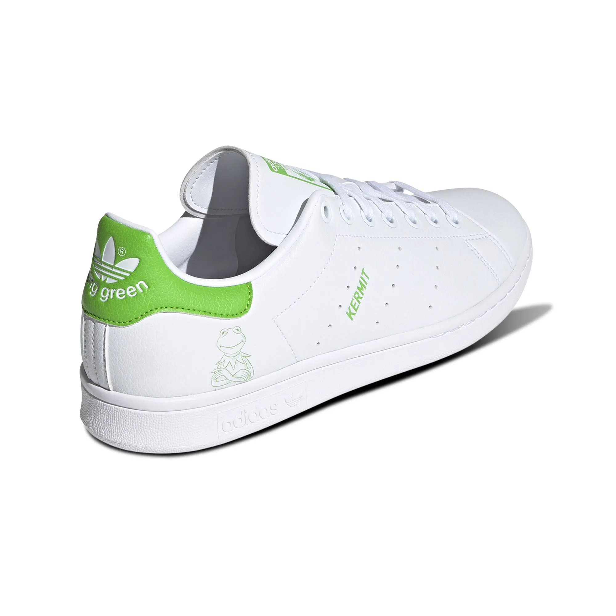 Adidas Kaptir Flow Running Shoes Kermit the Frog X Stan Smith FX5550