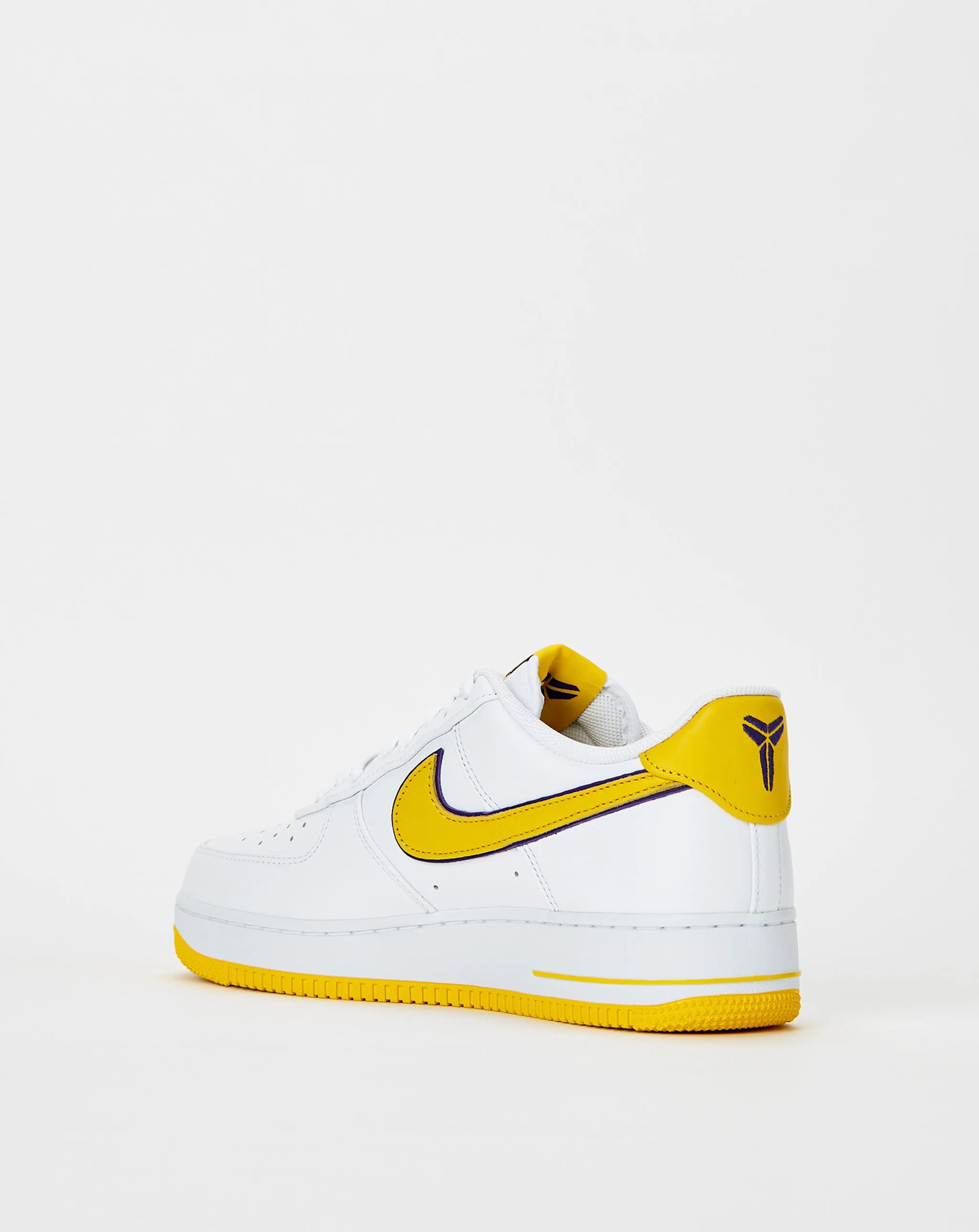 Kobe Air Force 1 Low Retro 'Lakers' Asics Running Shoes Black