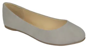 Quality Flat Shoes KREME-S Taupe Nubuck Soda