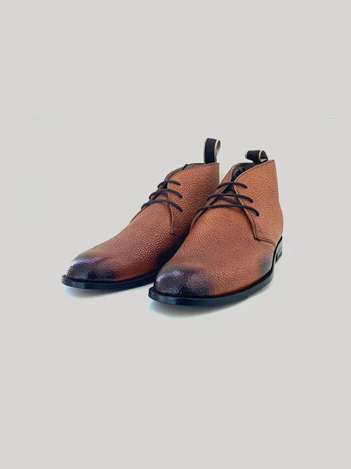 Lakka Chukka Boot - Med Brown Grain Davis Bell Boots
