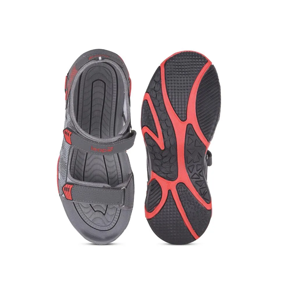 Girls Sandals Size 2 Leap7x By Liberty Mens ANDORRA Grey Sporty Casual Sandal