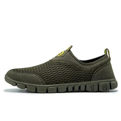 Good Walking Hiking Shoes Leslie Men's Slip-On Sneakers