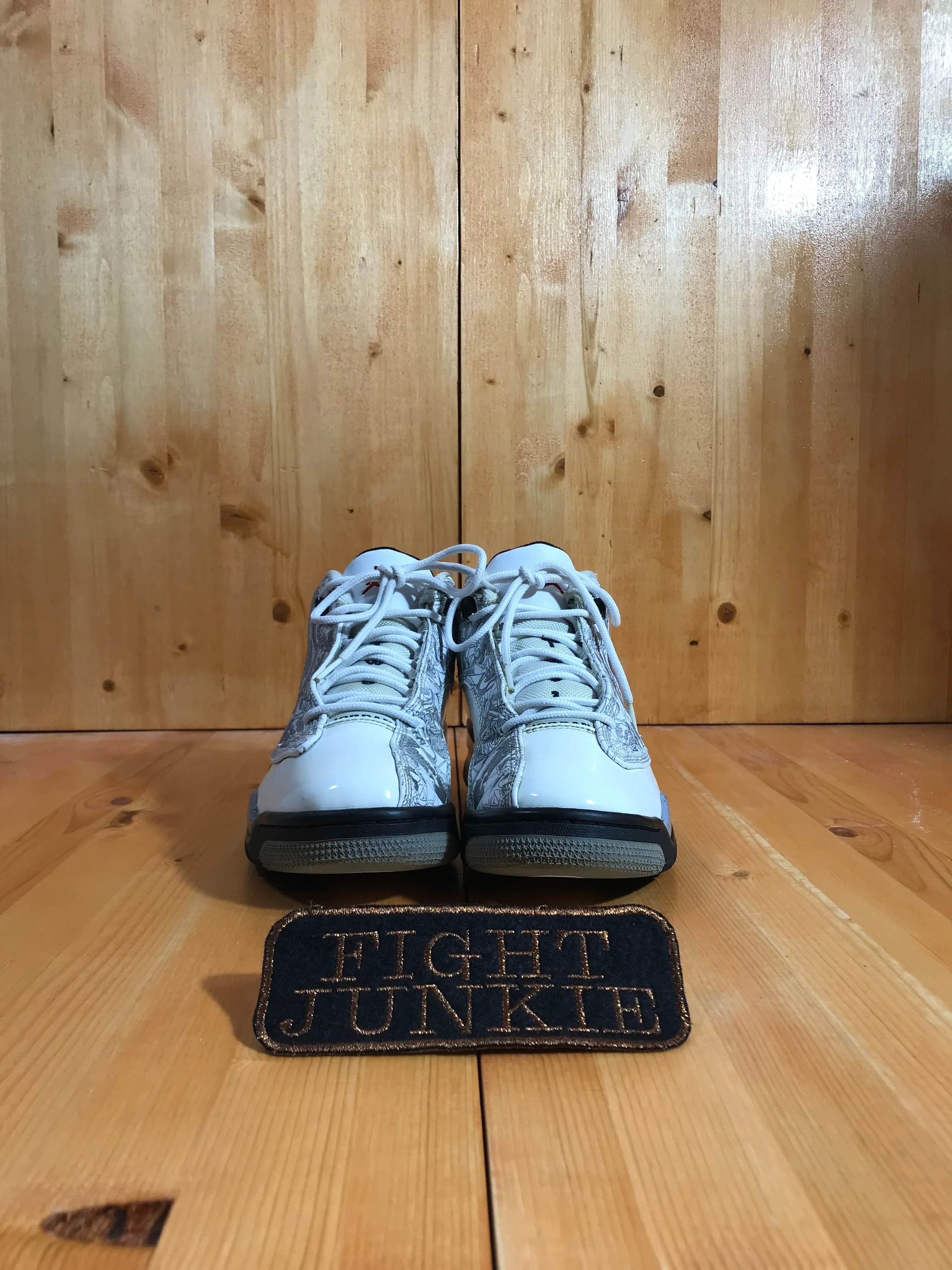 NIKE RETRO DUB ZERO Youth Size 6.5Y Leather Shoes Sneakers White Cement 311047-105 Shoes For Overpronation Asics