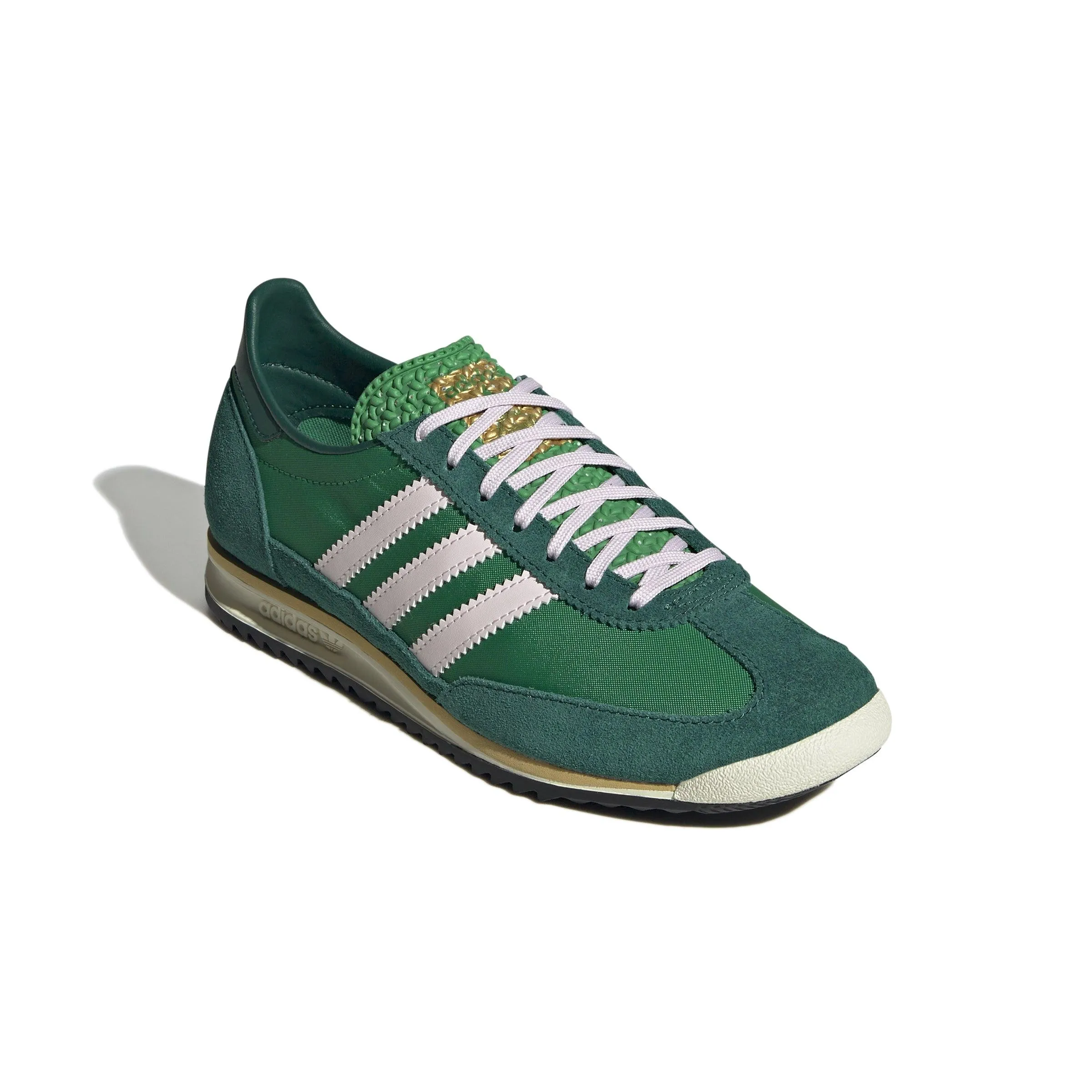 Wmns SL 72 'Collegiate Green' Adidas Samba Og Shoes Floral