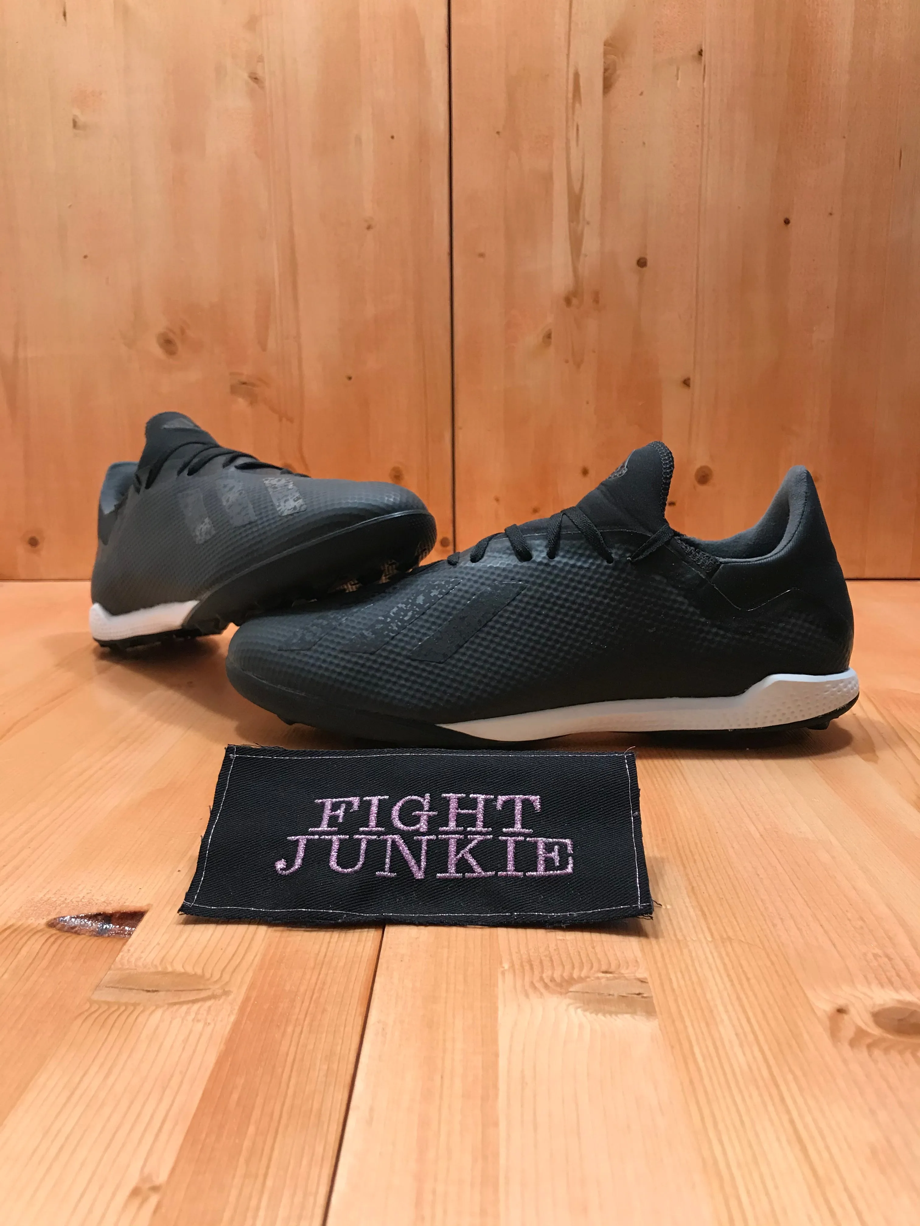 Adidas Gravel Cycling Shoes ADIDAS X TANGO 18.3 TRUF Men's Size 11 Football Soccer Shoes Sneakers Black DB2476