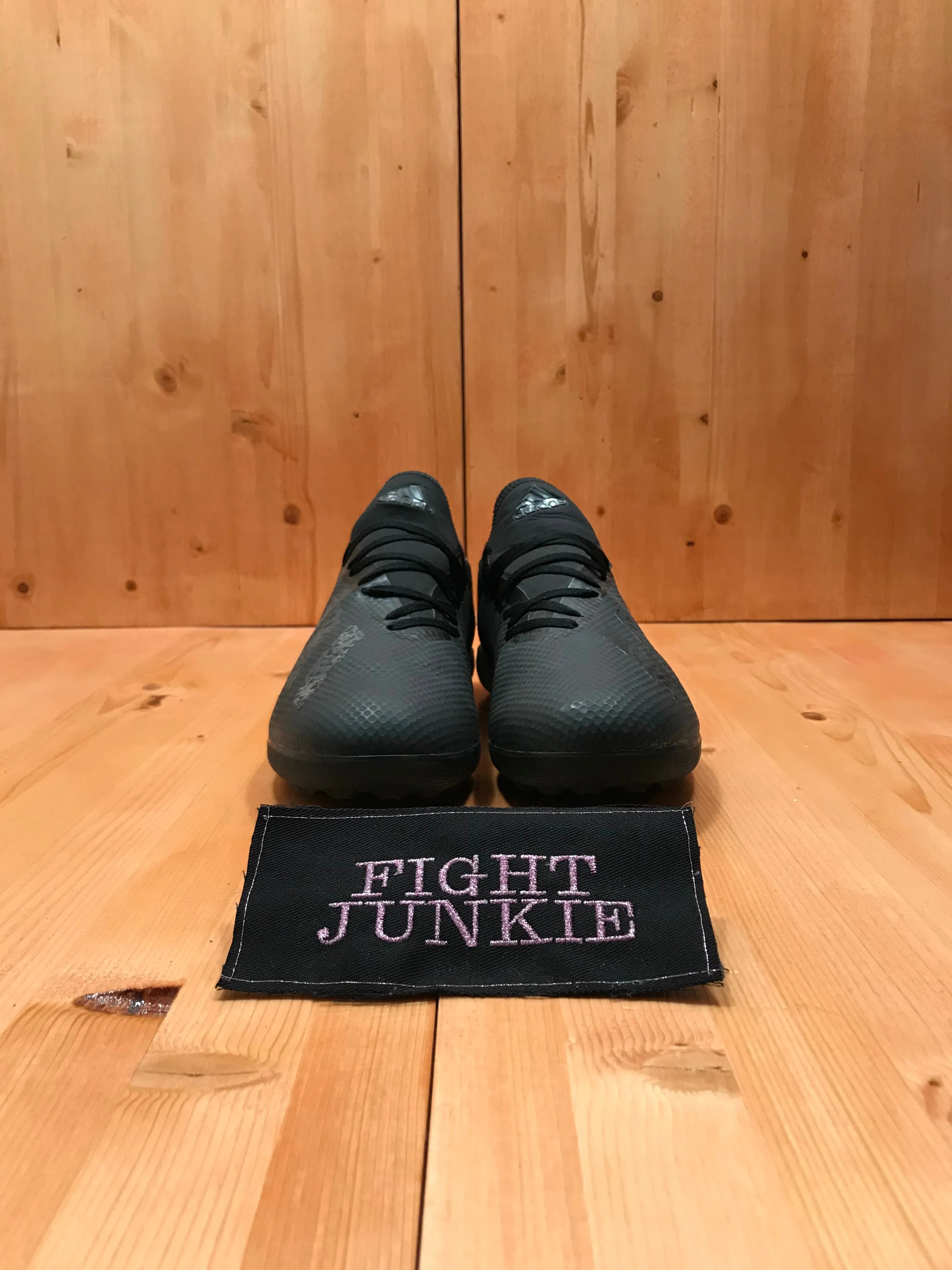 ADIDAS X TANGO 18.3 TRUF Men's Size 11 Football Soccer Shoes Sneakers Black DB2476 Adidas No Shoelace