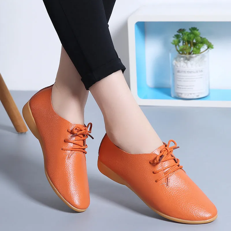 Shoes With Arch Support For Flat Feet Little white shoes women flat British style