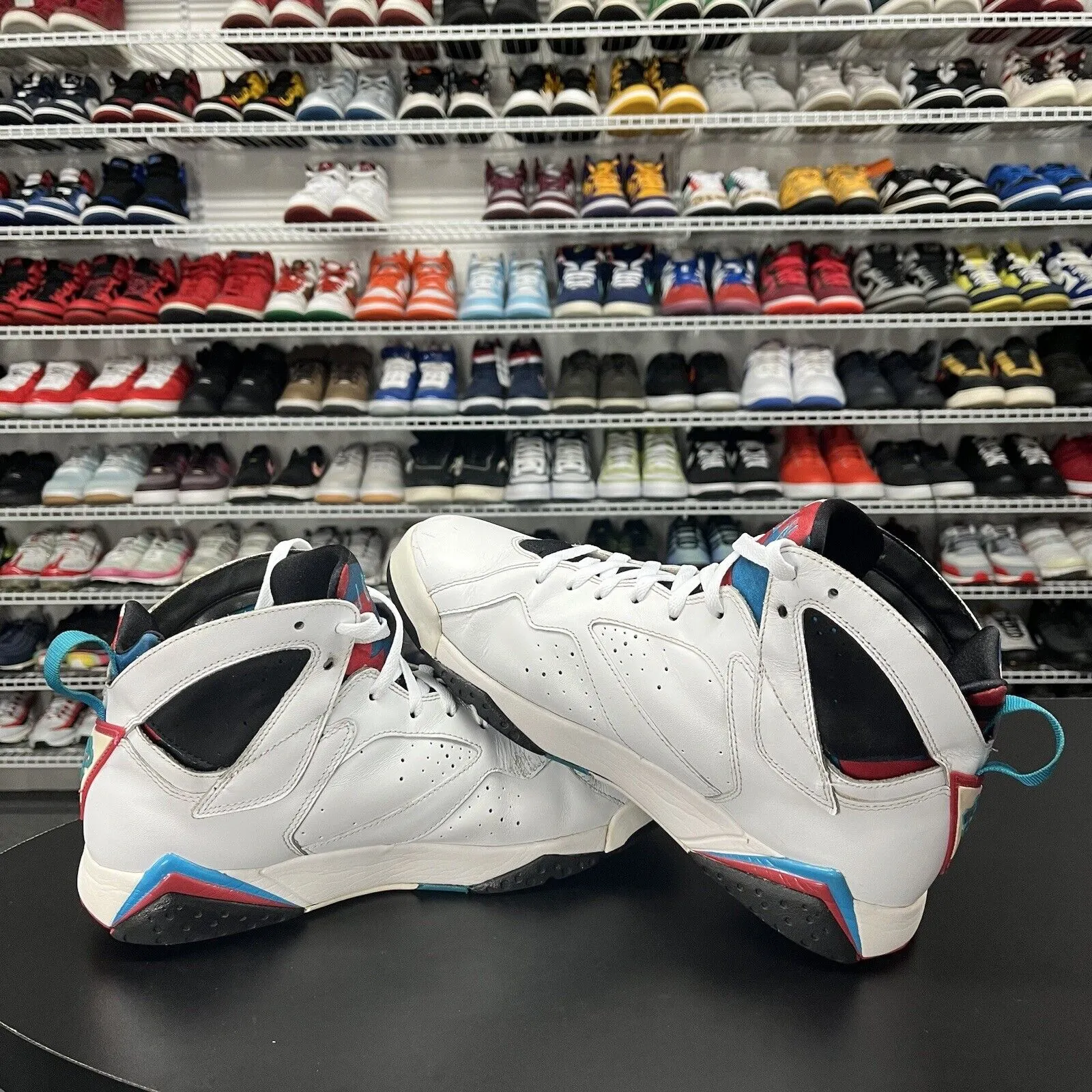 Japan Asics Wrestling Shoes Nike Air Jordan 7 VII Retro Orion 304775-105 Men's Size 11