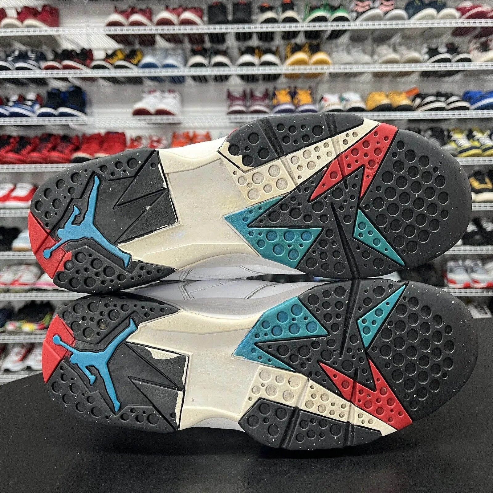 Nike Air Jordan 7 VII Retro Orion 304775-105 Men's Size 11 Asics Running Shoes Narrow