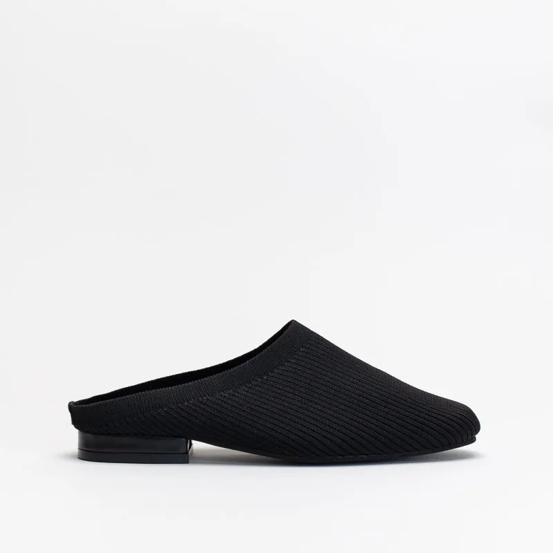 Sensible Flat Shoes Unreal Women Knit Slip On Mule _ 148294