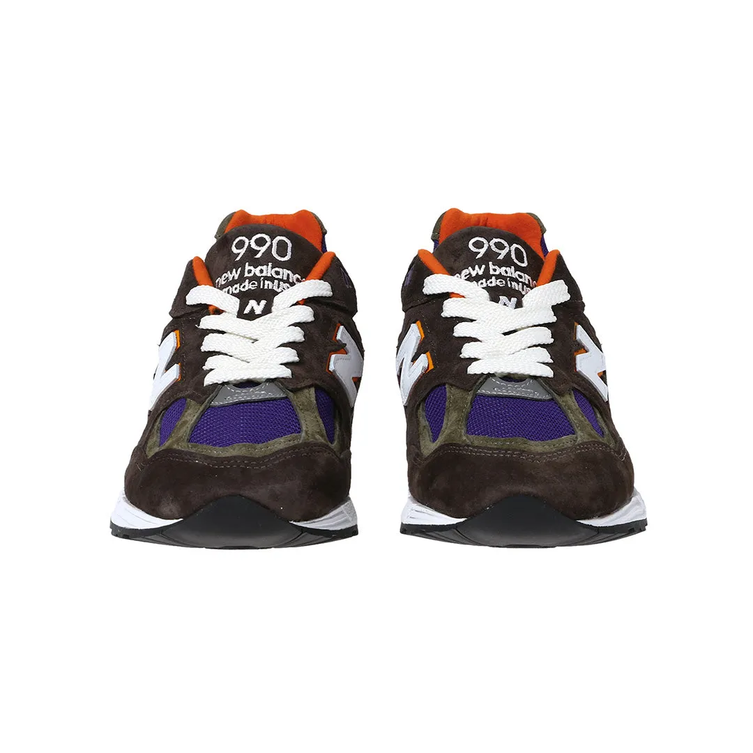 M990BR2 New Balance 574 Leather