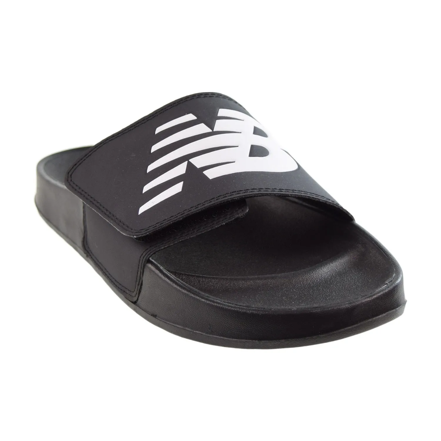 New Balance 200v2 Adjustable Men's Slide Sandals Black-White Shark Slippers Fortnite