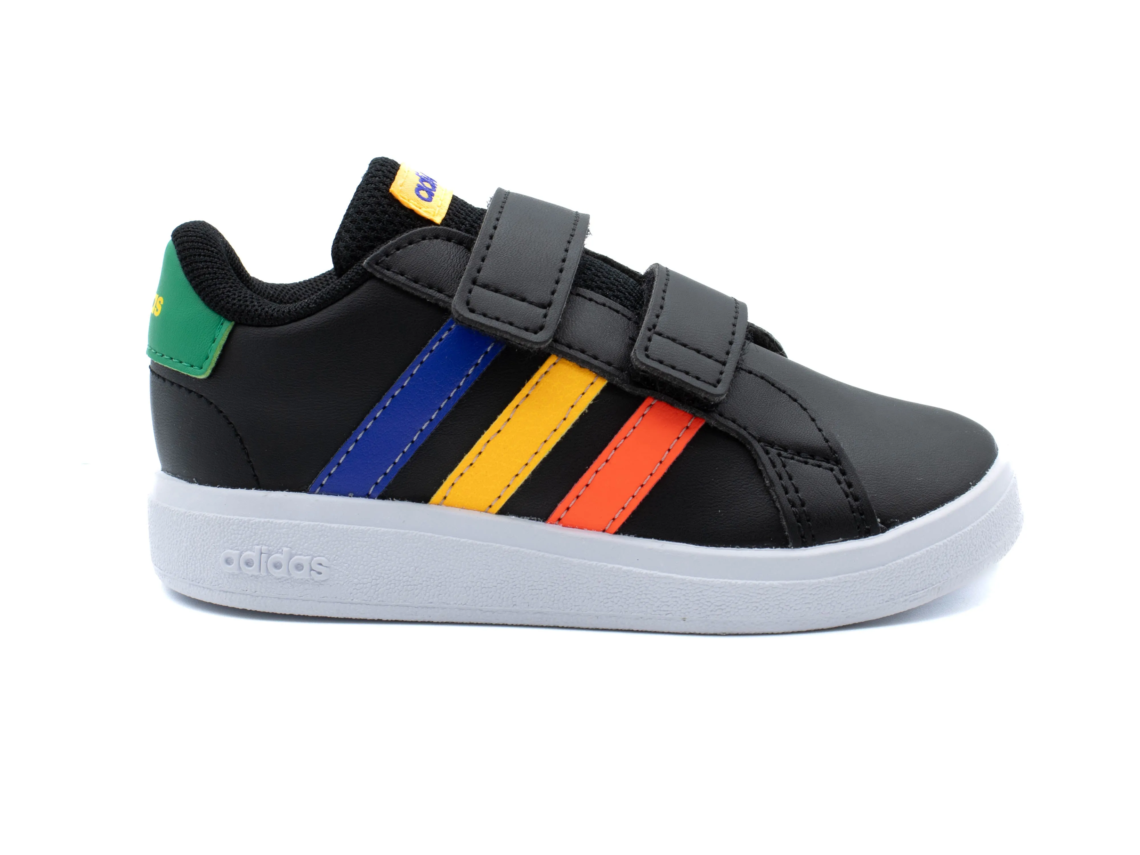 ADIDAS GRAND COURT COURT ELASTIC LACE AND TOP STRAP SHOES Academy Adidas Shoes