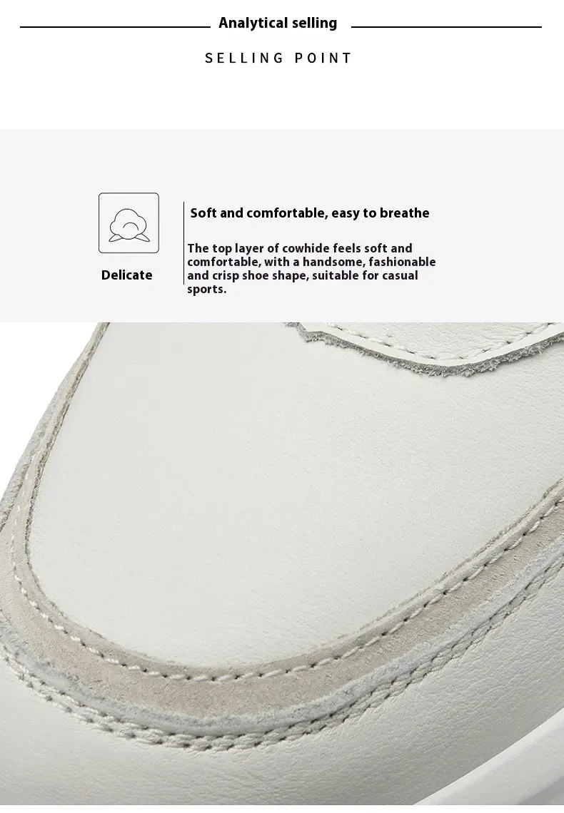 Air Max Sc Casual Shoes Male Invisibly Heightened Shoes 8cm Platform White Shoes