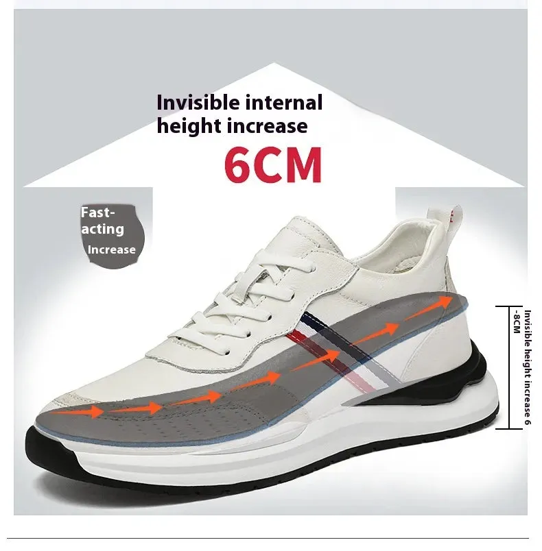 Nike Air Max 270 Se Grind Casual Shoes Male Invisibly Heightened Shoes 8cm Platform White Shoes