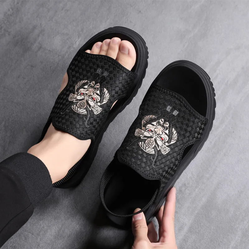 Casual Shoes Under 1500 Men Beach Shoes Summer Breathable Casual Men