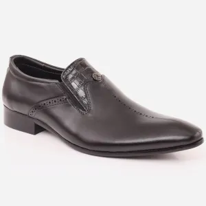 Men "ANTON" Formal Leather Slip On Shoes Running Shoe For Flat Feet