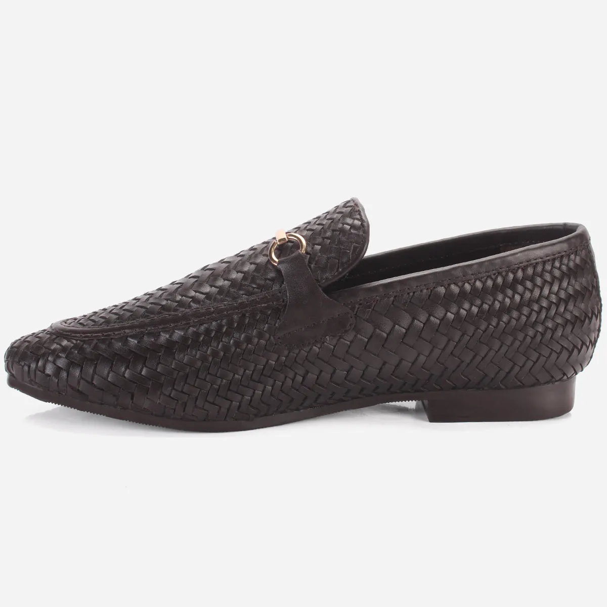 Men "POLIER" Leather Office Dress Slip-On Oxfords Exercise Shoes For Feet