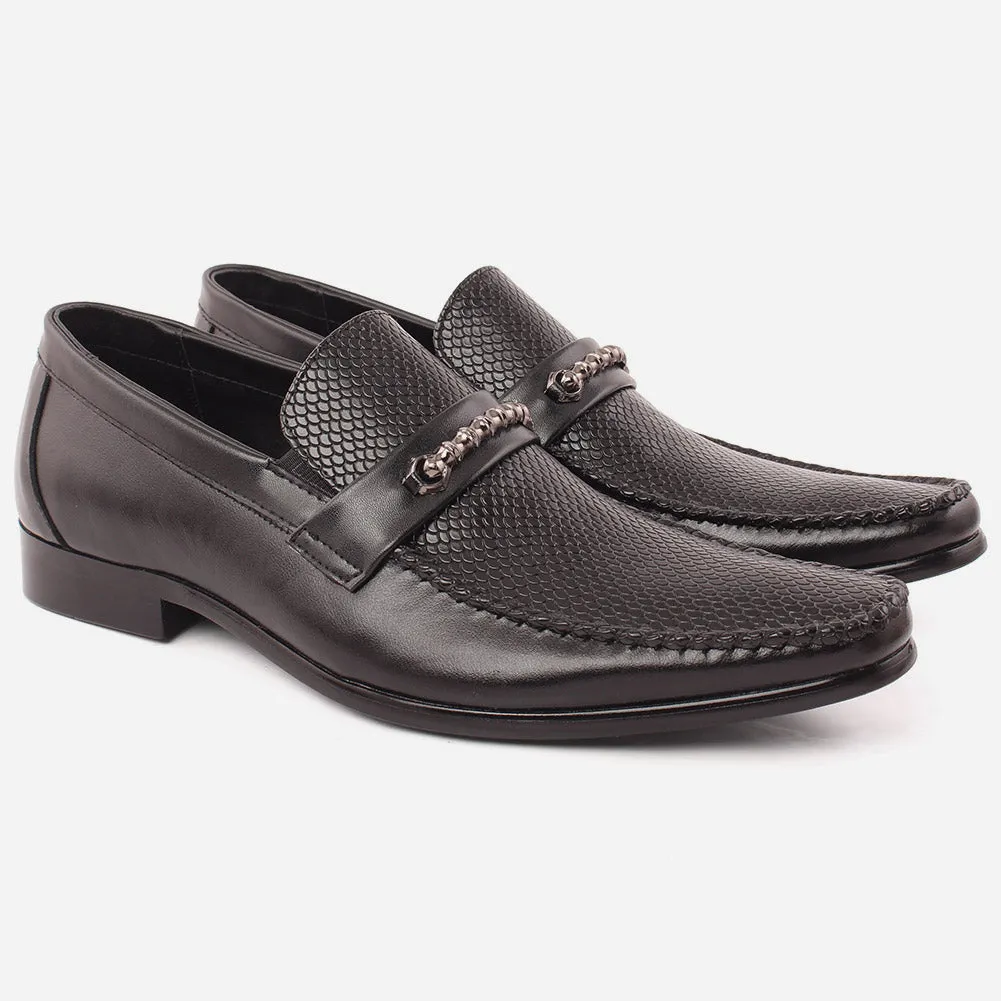 Men "Vince" Formal Slip On Shoes Flat Shoes Open Toe