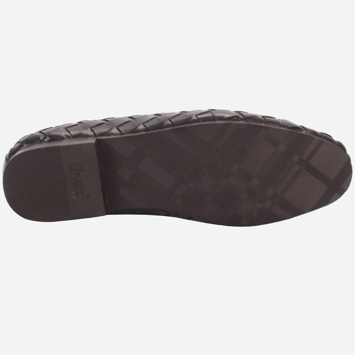 Men "WEISE" Leather Office Dress Slip-on Oxfords Shoes Fallen Arches And Flat Feet