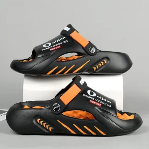 Men Sandals New Summer EVA Soft-soled Platform Slides Slippers Indoor Outdoor Walking Beach Shoes Flip Flops Mens Shoes Sandals Wide