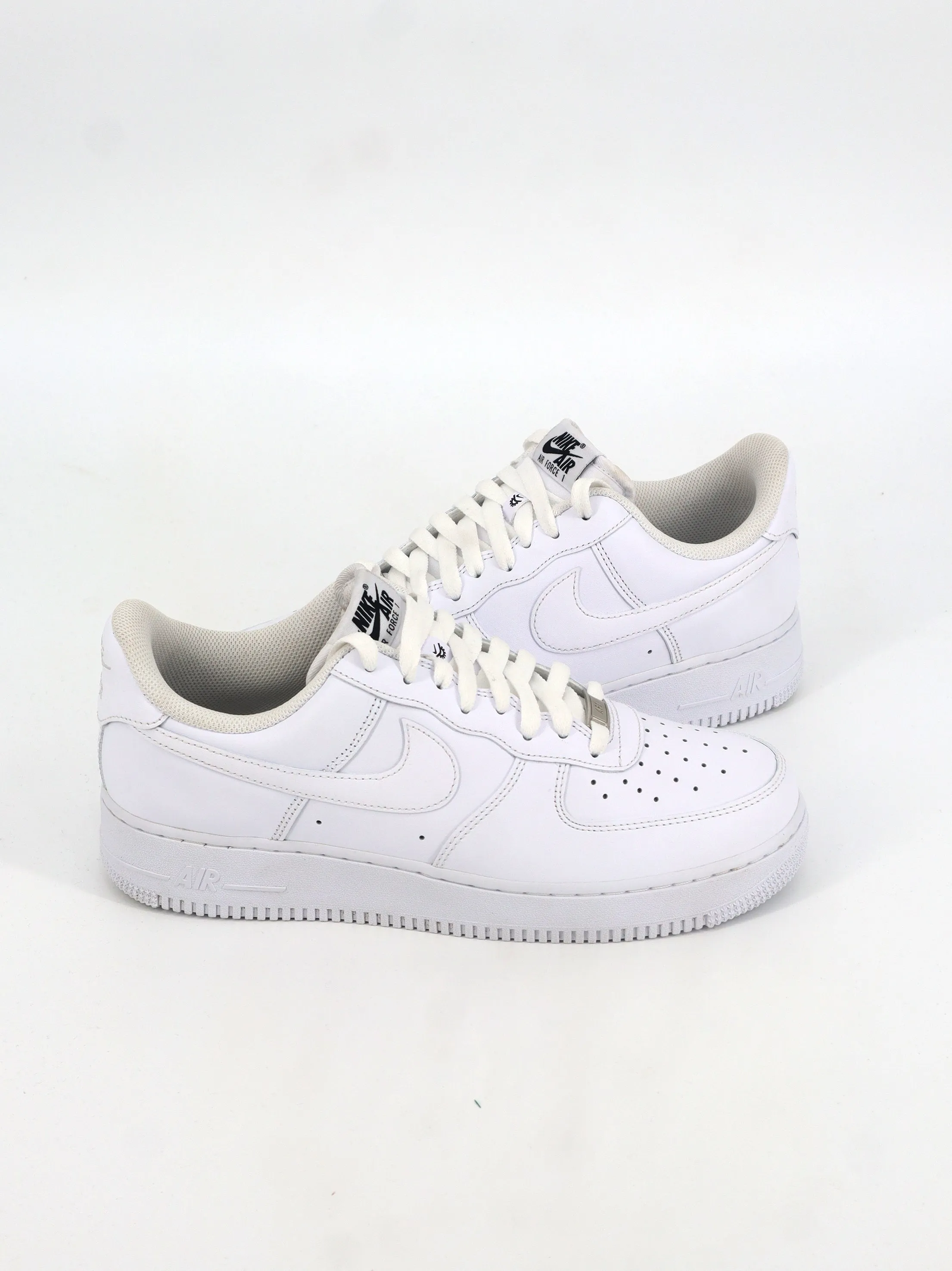 Men's Brand Logo Embroidered Sneakers,White Slip On Casual Leather Comfortable Walking Loafers