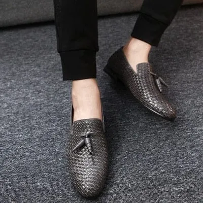 Men's Casual  Loafer Shoes Luxury Brand Italian Shoes for Men size 38-48 P-6000 Winterized Casual Shoes