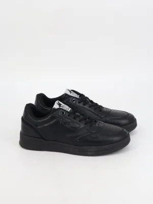 Men's Plain Casual Sneakers,Black Formal Wear With Casual Shoes