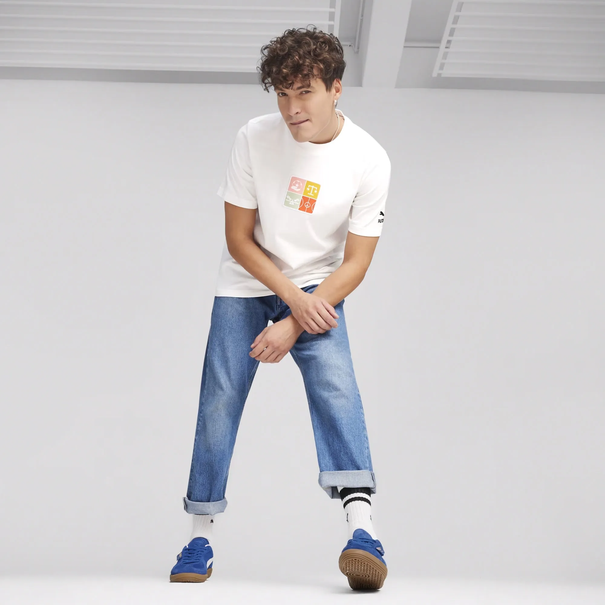 Men's PUMA Palermo Suede Shoes Cobalt Blaze Asics P2 Wrestling Shoes