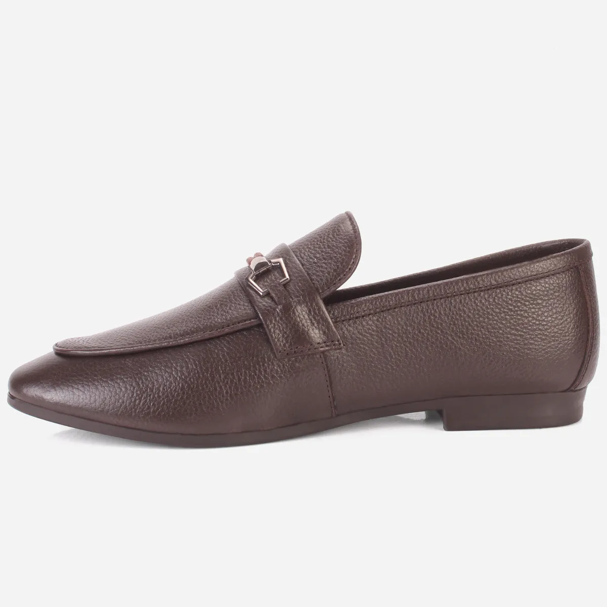 Pointy Flats Shoes Mens "ANTONIO" Formal Leather Office Shoes