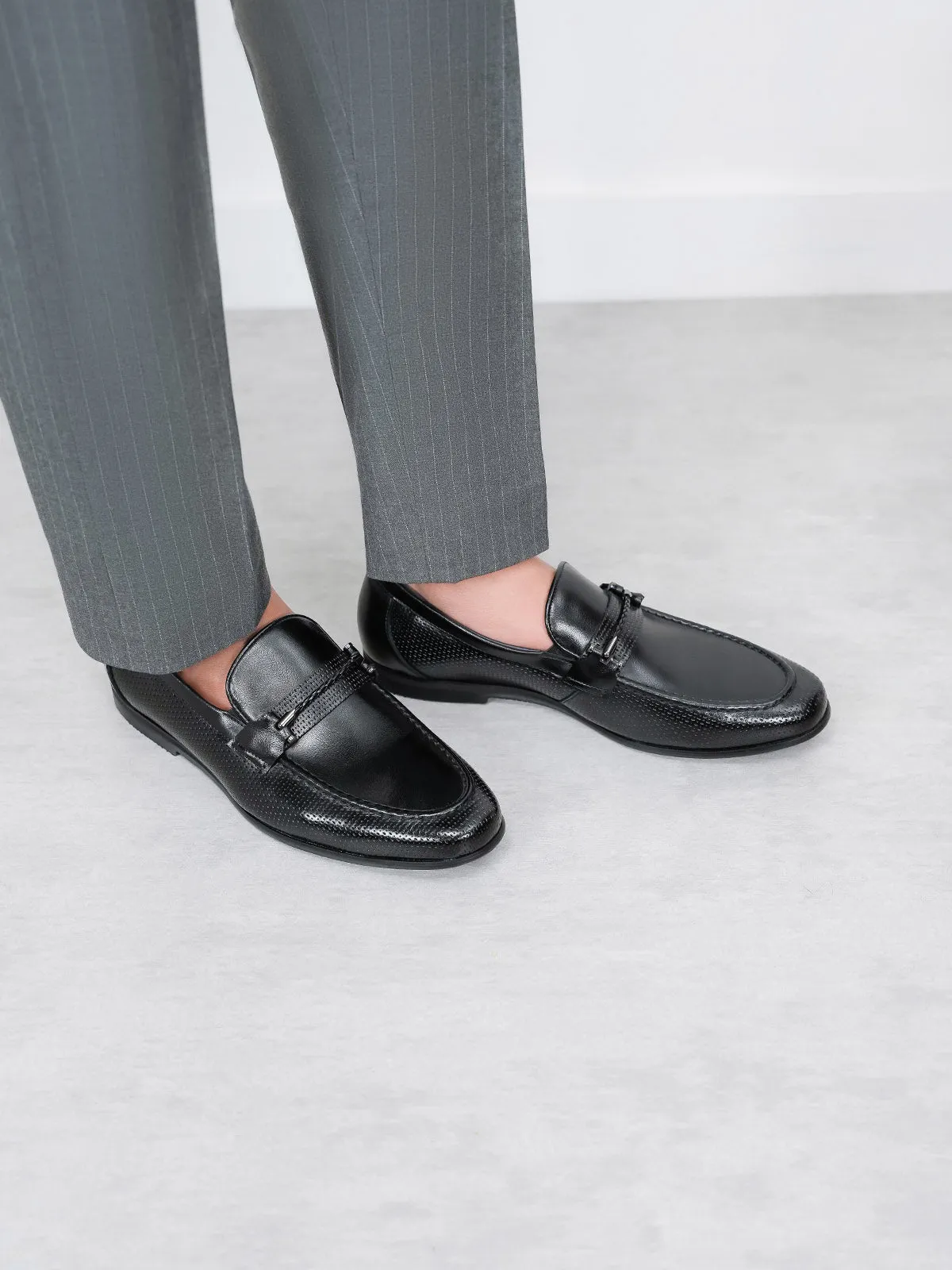 Mens "BRONYA" Comfy Dress Formal Shoes Best Non Slip Work Shoes For Flat Feet