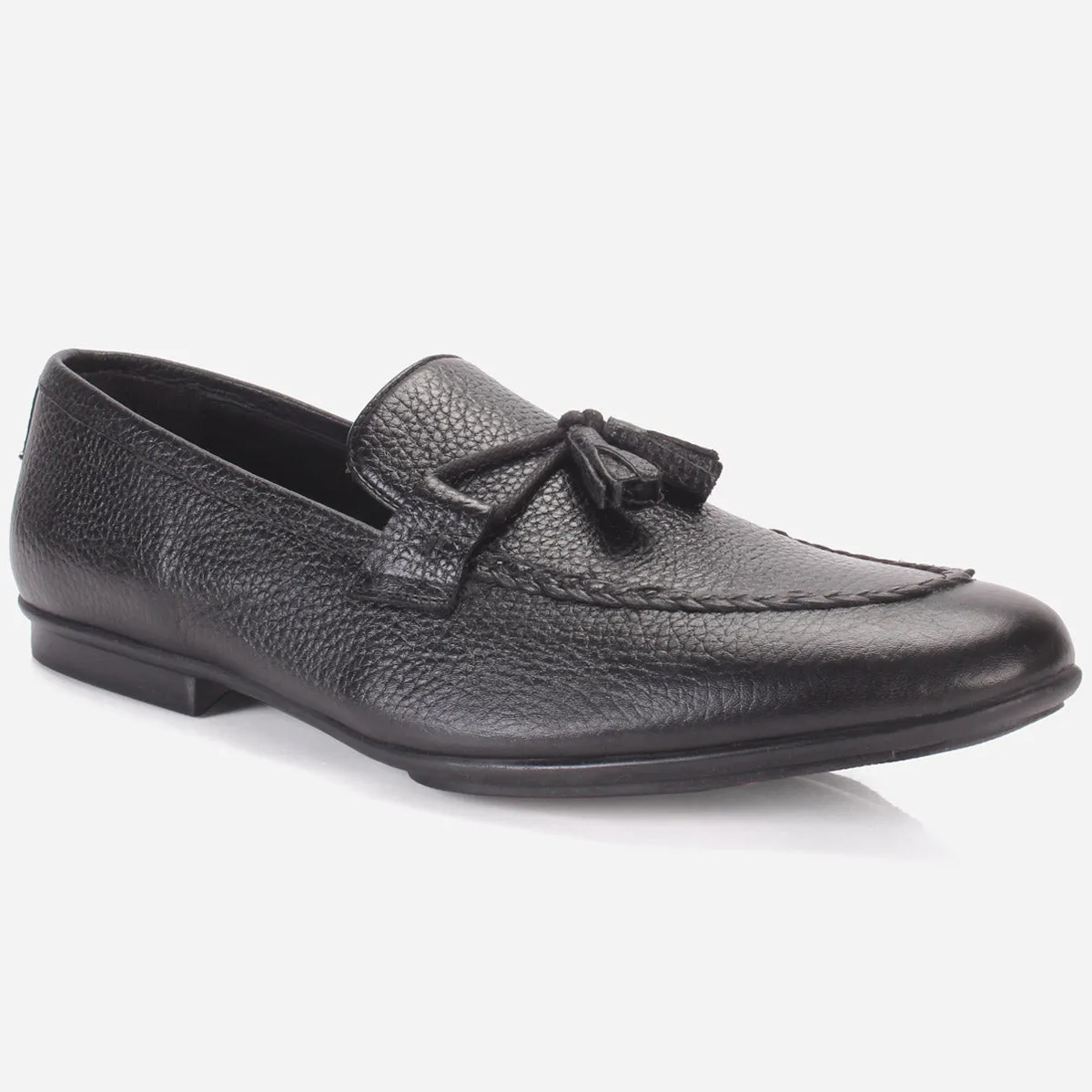 Mens "ENDSON" Leather Formal Slip-on Dress Shoes Cute Shoes Flat