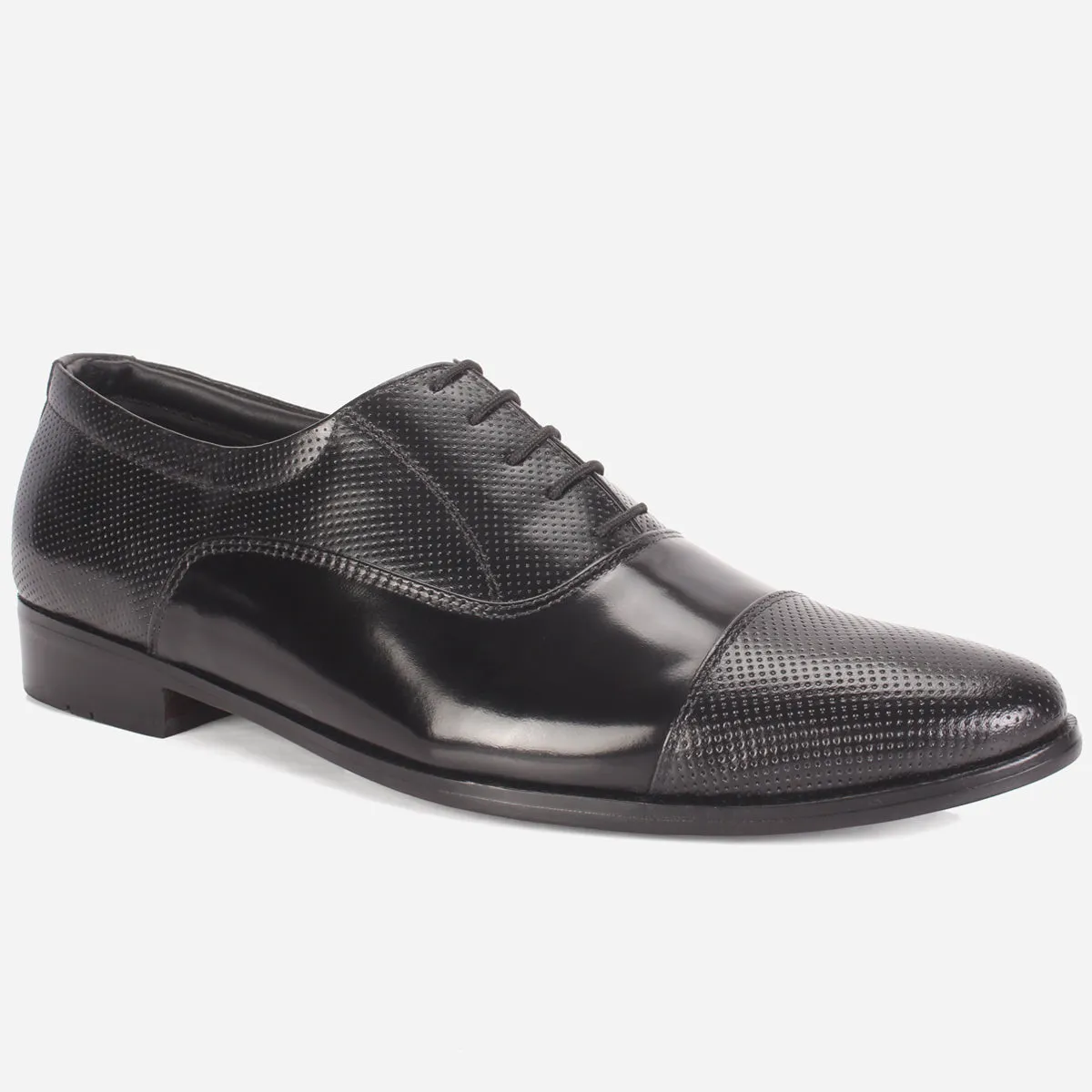 Flat Shoes To Wear With Wide Leg Pants Mens "NOMAIR" Leather Laced Up Leather Dress Shoes