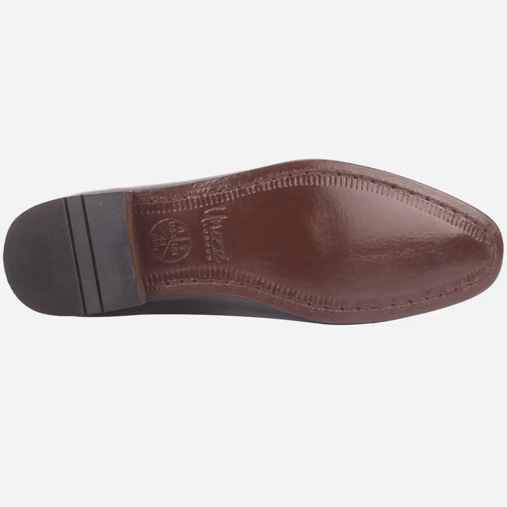 Men's "TIYOR" Tassels Detailing Leather Dress Shoes Feminine Flat Shoes