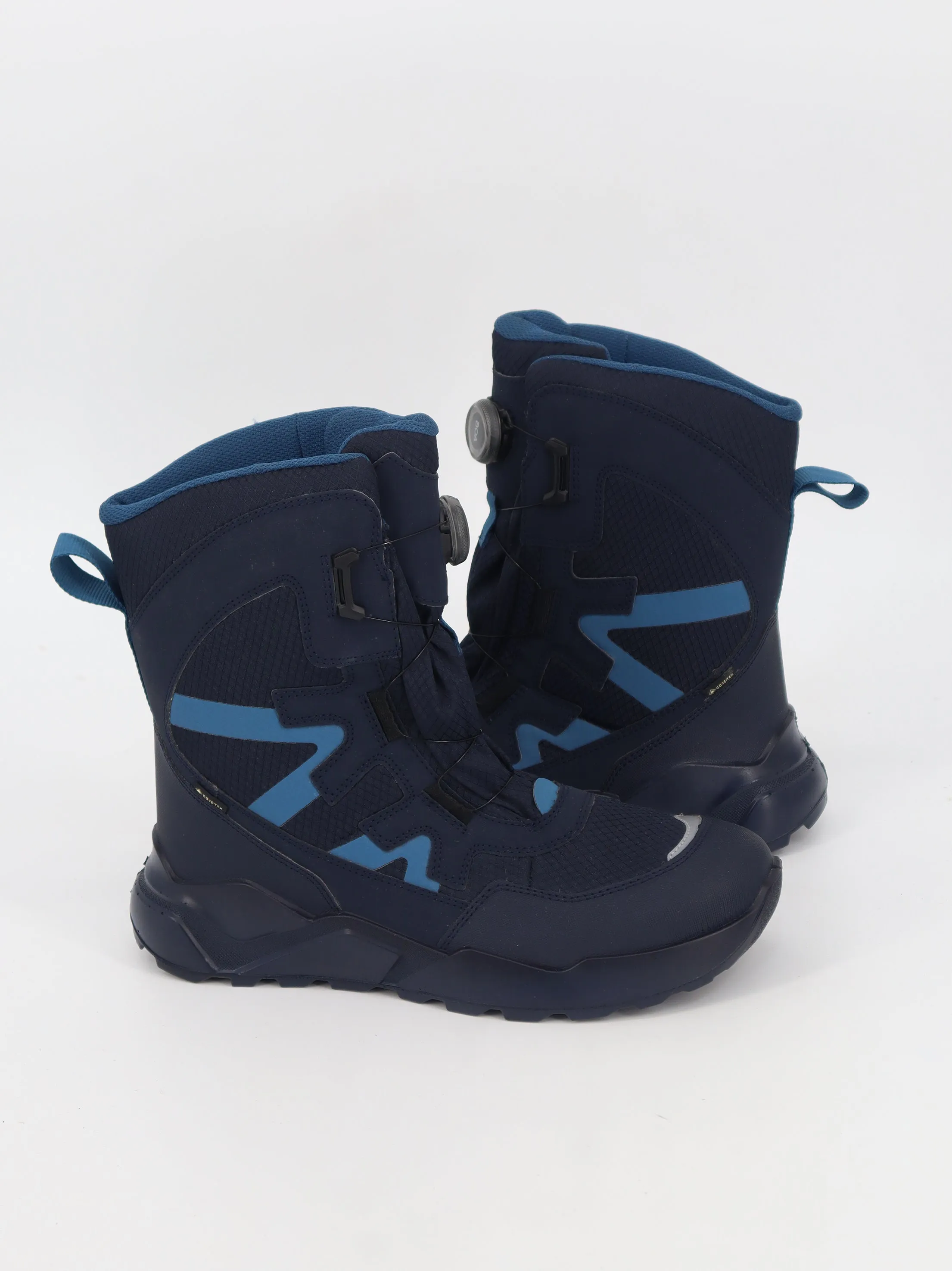 Rieker Casual Shoes Men's Textured Ankle Boots,Navy