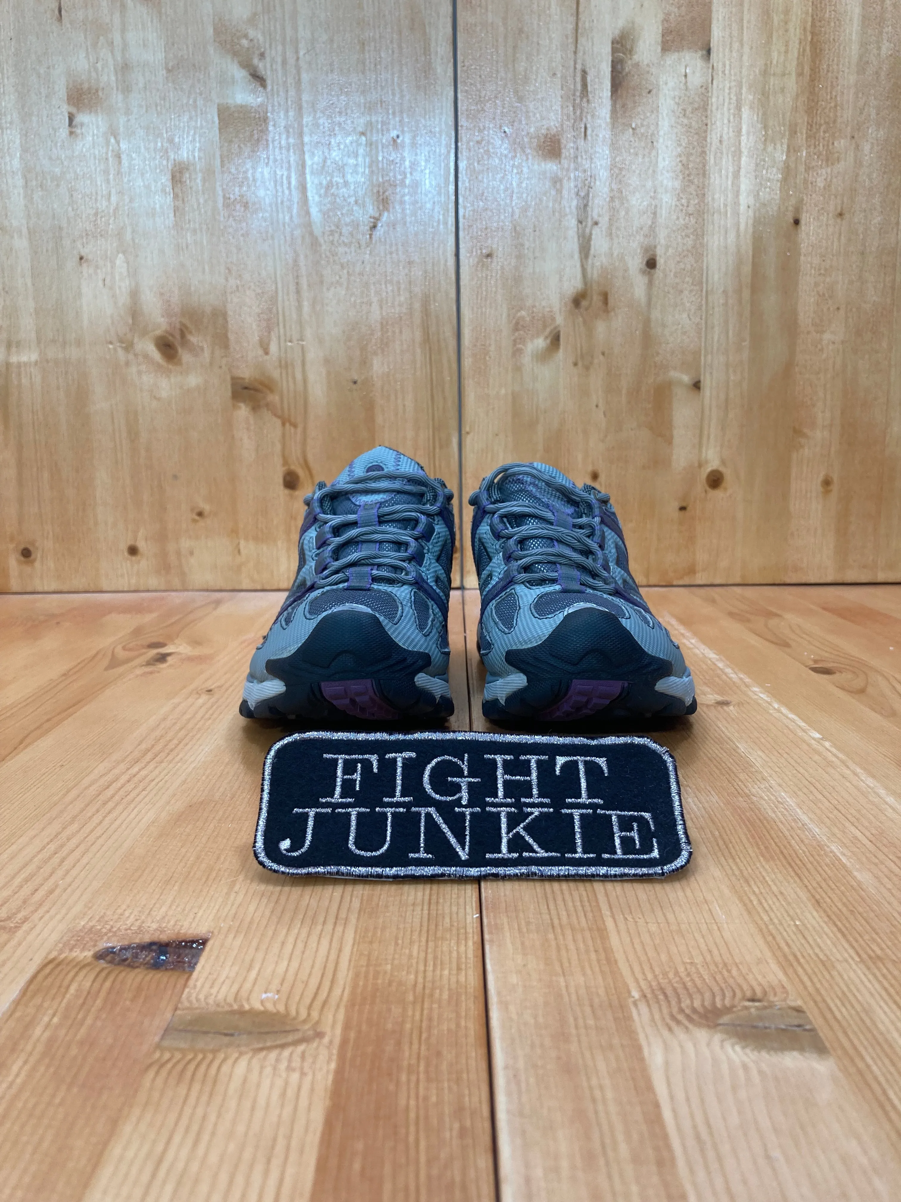 MERRELL EXCEL GRID Women Size 6.5 Trail Running Shoes Sneakers Gray 760648 Best Trail Shoes For Narrow Feet