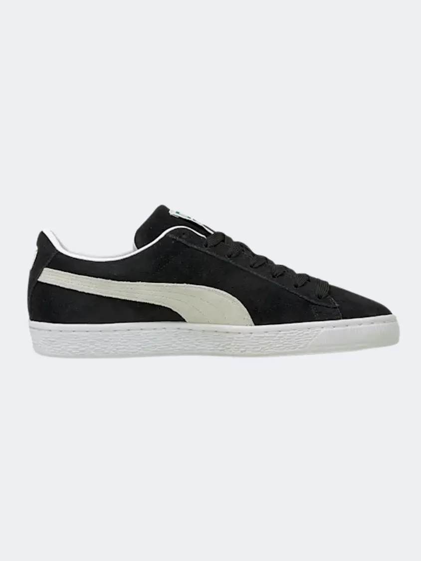 Puma Suede Classic Xxi Men Lifestyle Shoes Black/White Asics Tiger Runner Sportstyle Shoes