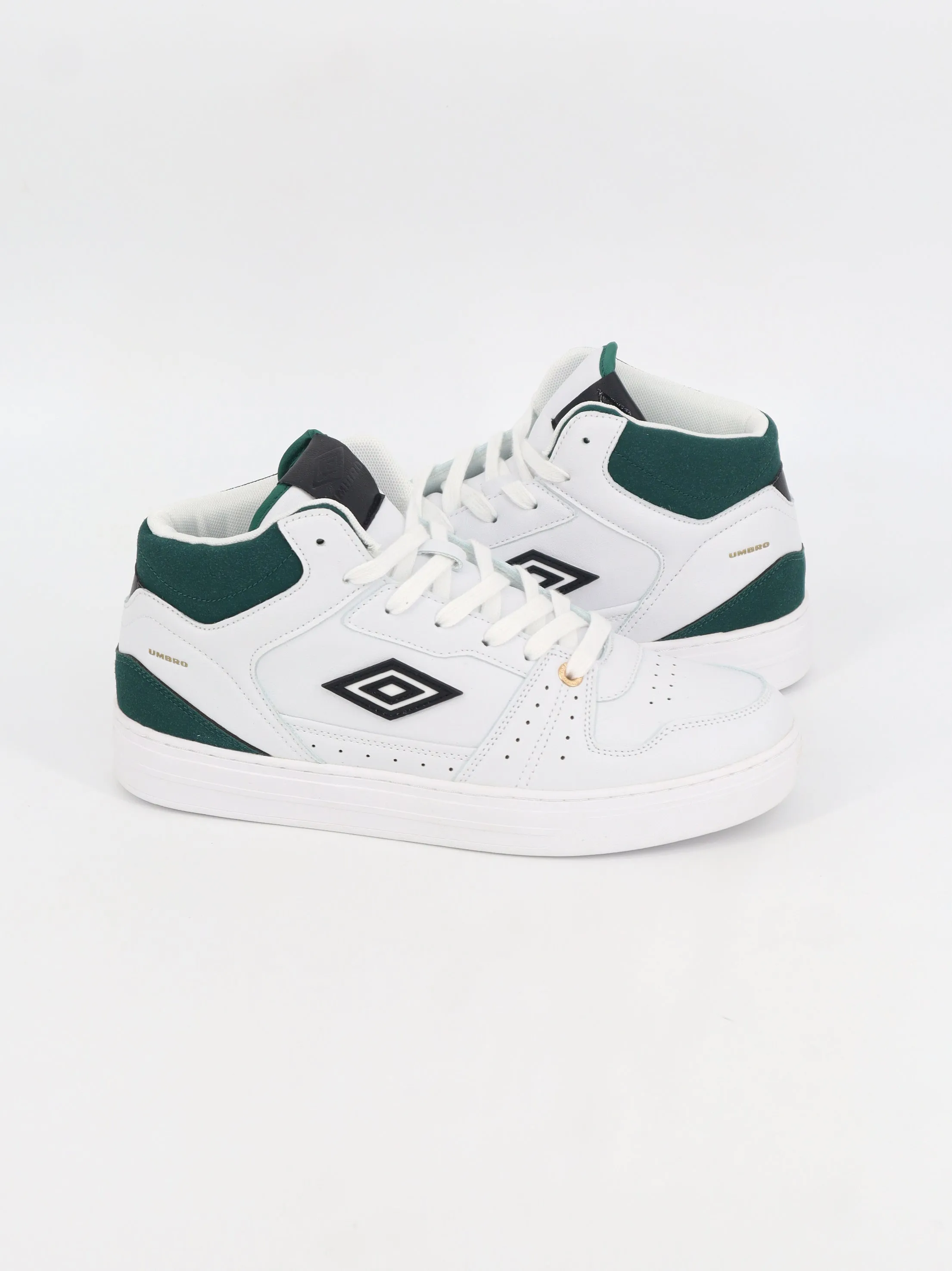 Casual Shoes Amazon Men's Brand Logo Patched High Sneakers,White