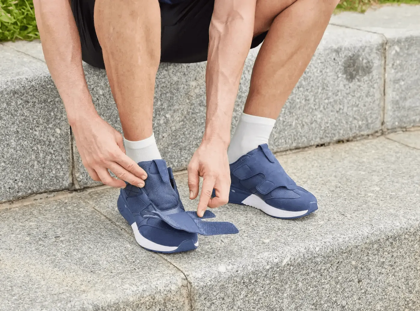 FitVille Men's Rebound Core Walking Shoes V10 Arch Support For Flat Shoes