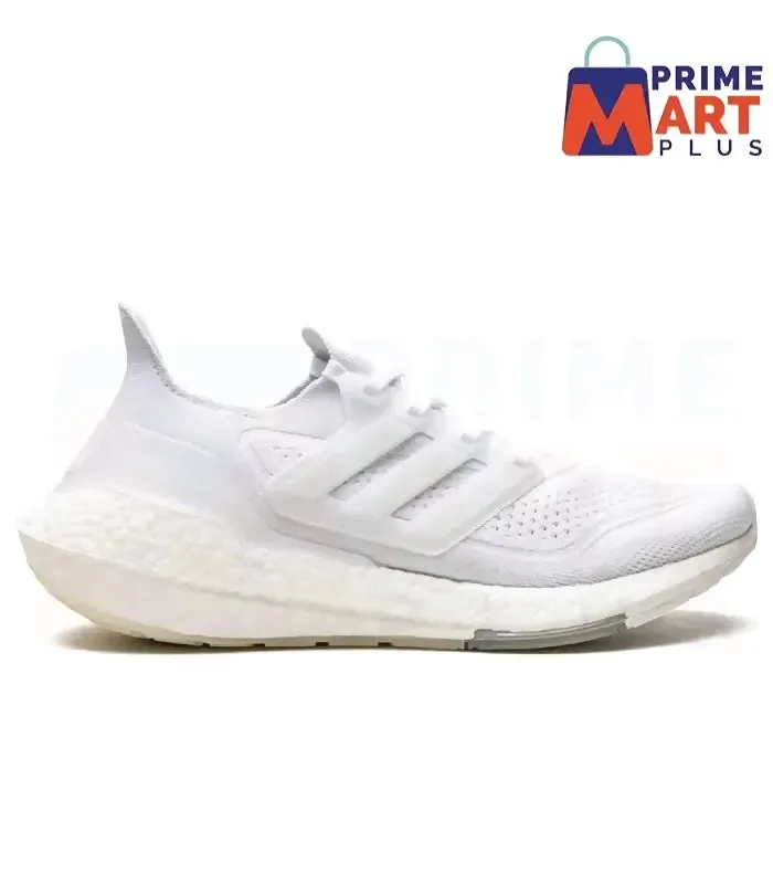 Ultra Boost 21 Shoes Premium White Adidas Shoes With Reflective